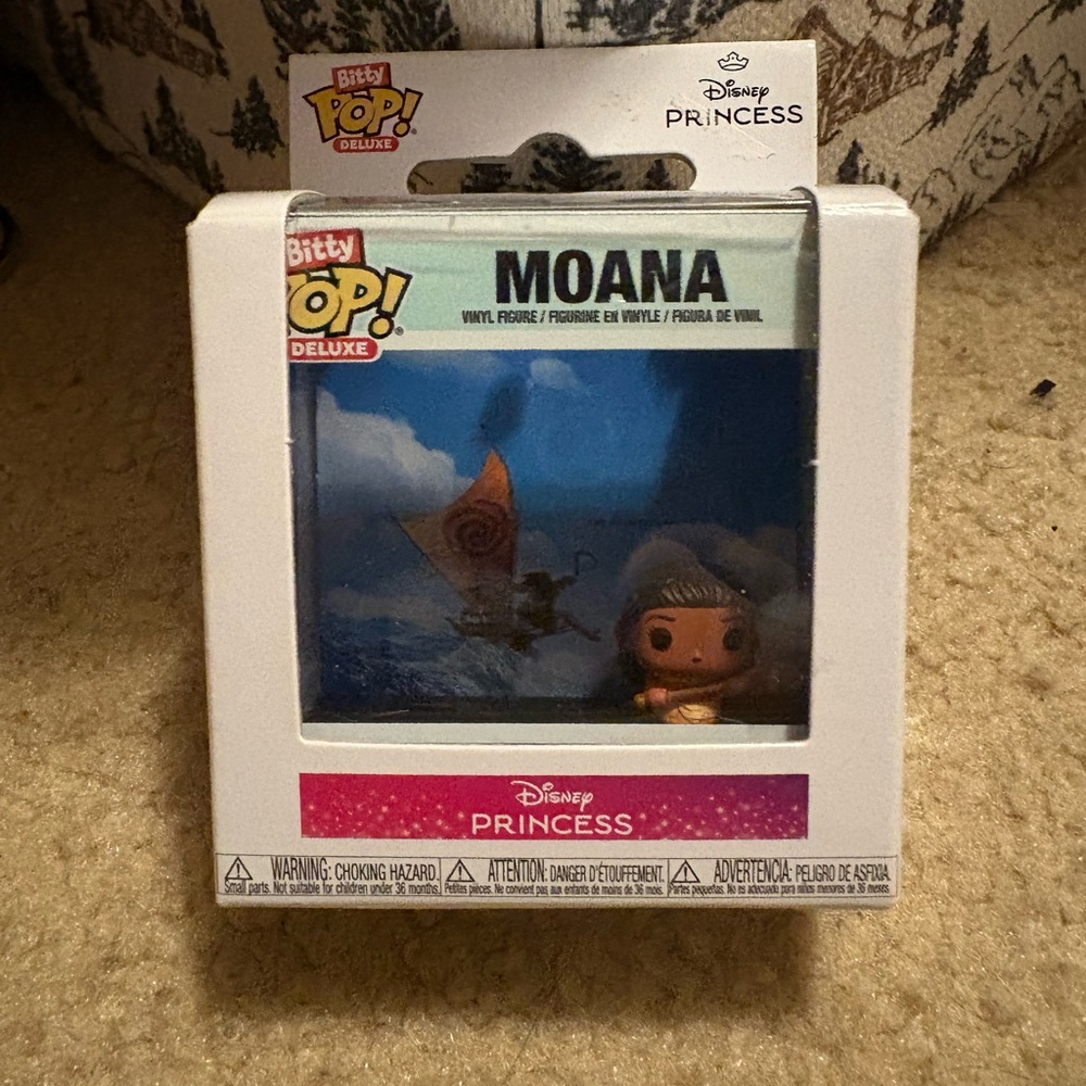 NWT Bitty Pop! Disney Princess Moana Vinyl Figurine